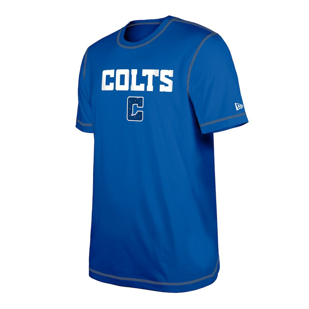 Indianapolis Colts New Era Third Down Puff Print T-Shirt - Royal online