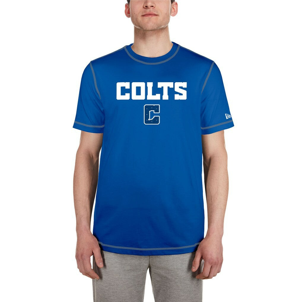 Indianapolis Colts New Era Third Down Puff Print T-Shirt - Royal online