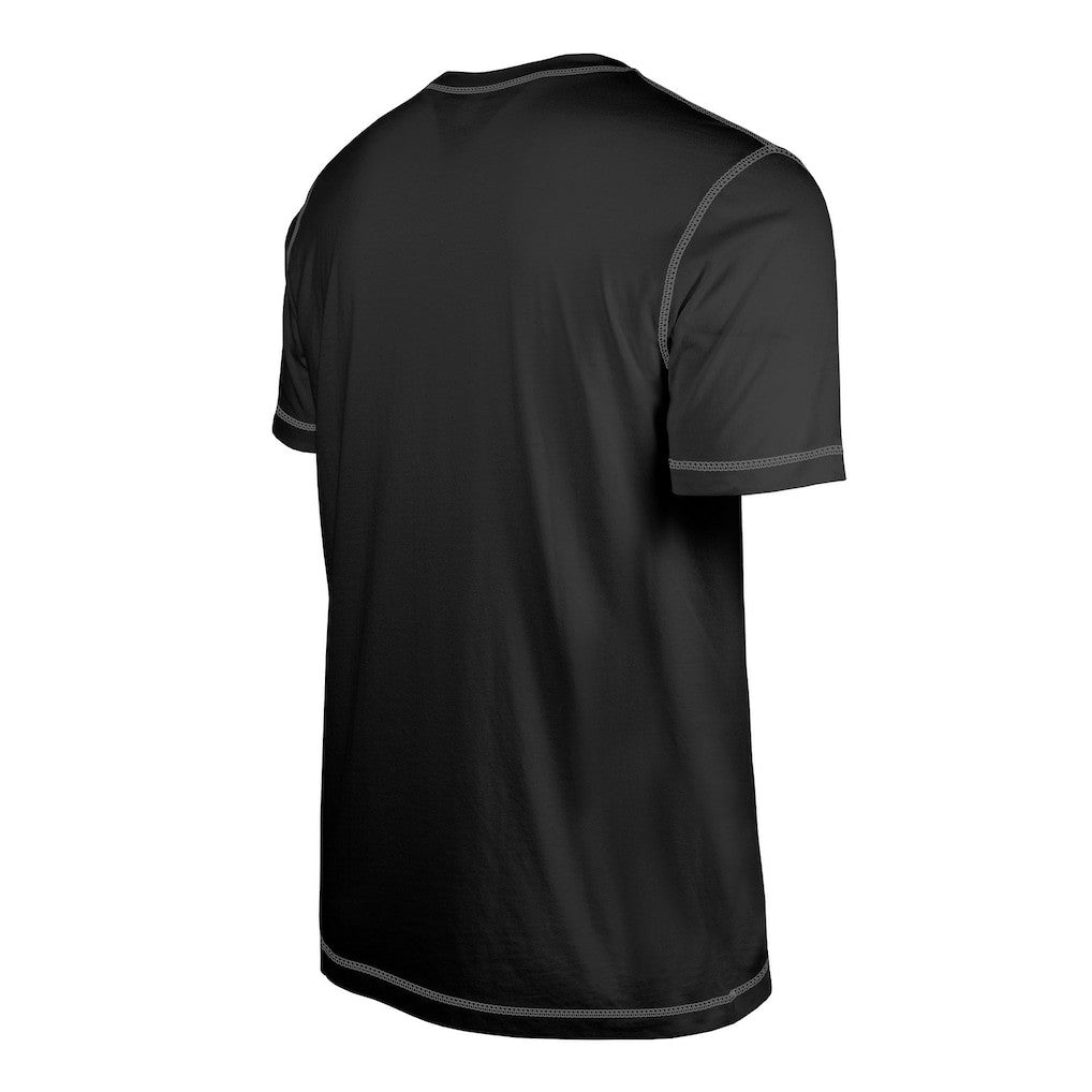 Las Vegas Raiders New Era Third Down Puff Print T-Shirt - Black cheap