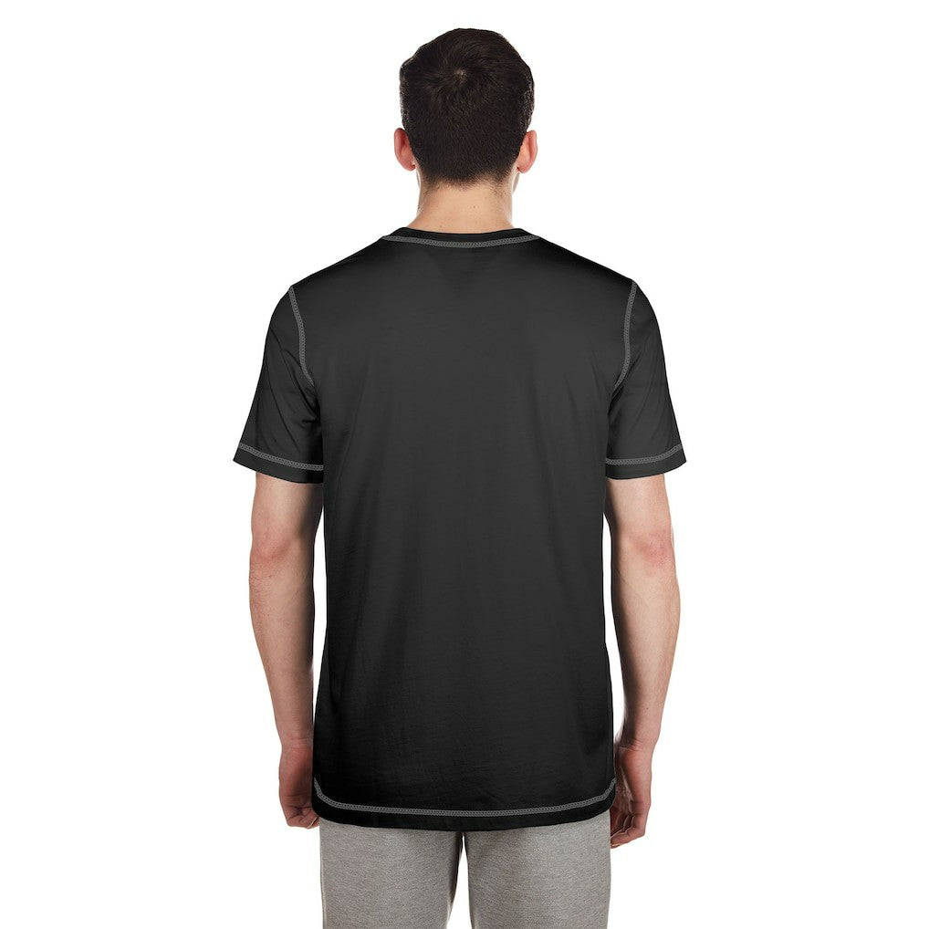 Las Vegas Raiders New Era Third Down Puff Print T-Shirt - Black cheap