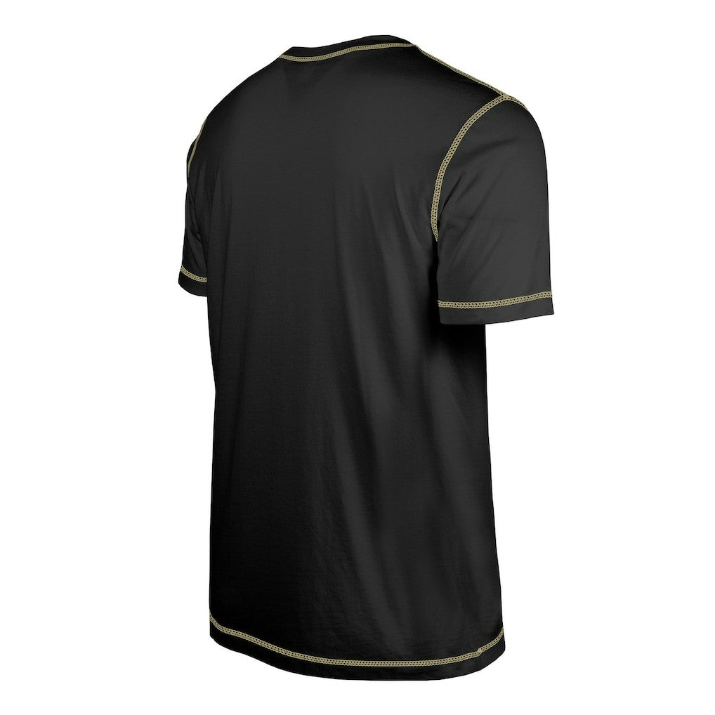 New Orleans Saints New Era Third Down Puff Print T-Shirt - Black online