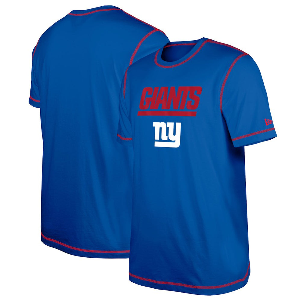 New York Giants New Era Third Down Puff Print T-Shirt - Royal on sale