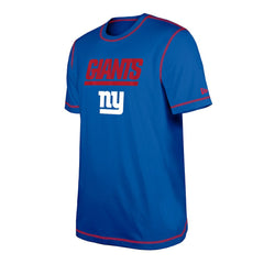 New York Giants New Era Third Down Puff Print T-Shirt - Royal on sale
