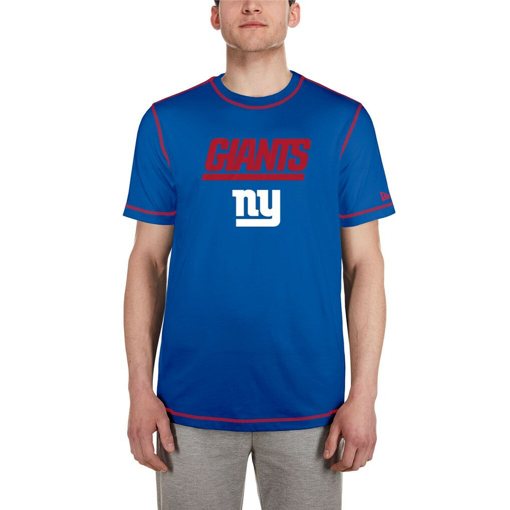 New York Giants New Era Third Down Puff Print T-Shirt - Royal on sale