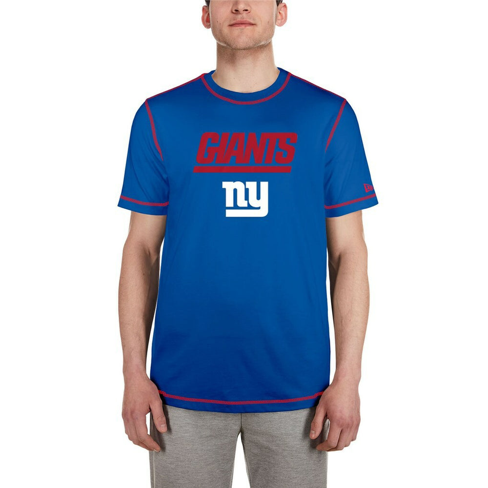 New York Giants New Era Third Down Puff Print T-Shirt - Royal on sale