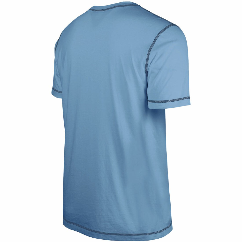 Tennessee Titans New Era Third Down Puff Print T-Shirt - Light Blue cheap