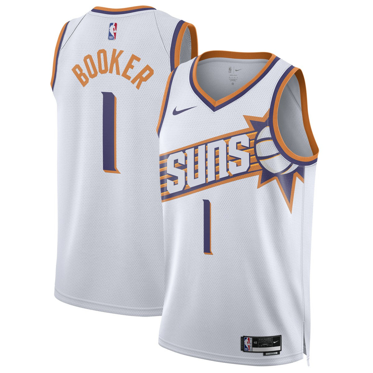 Devin Booker Phoenix Suns Unisex Swingman Jersey - Association Edition - White sale
