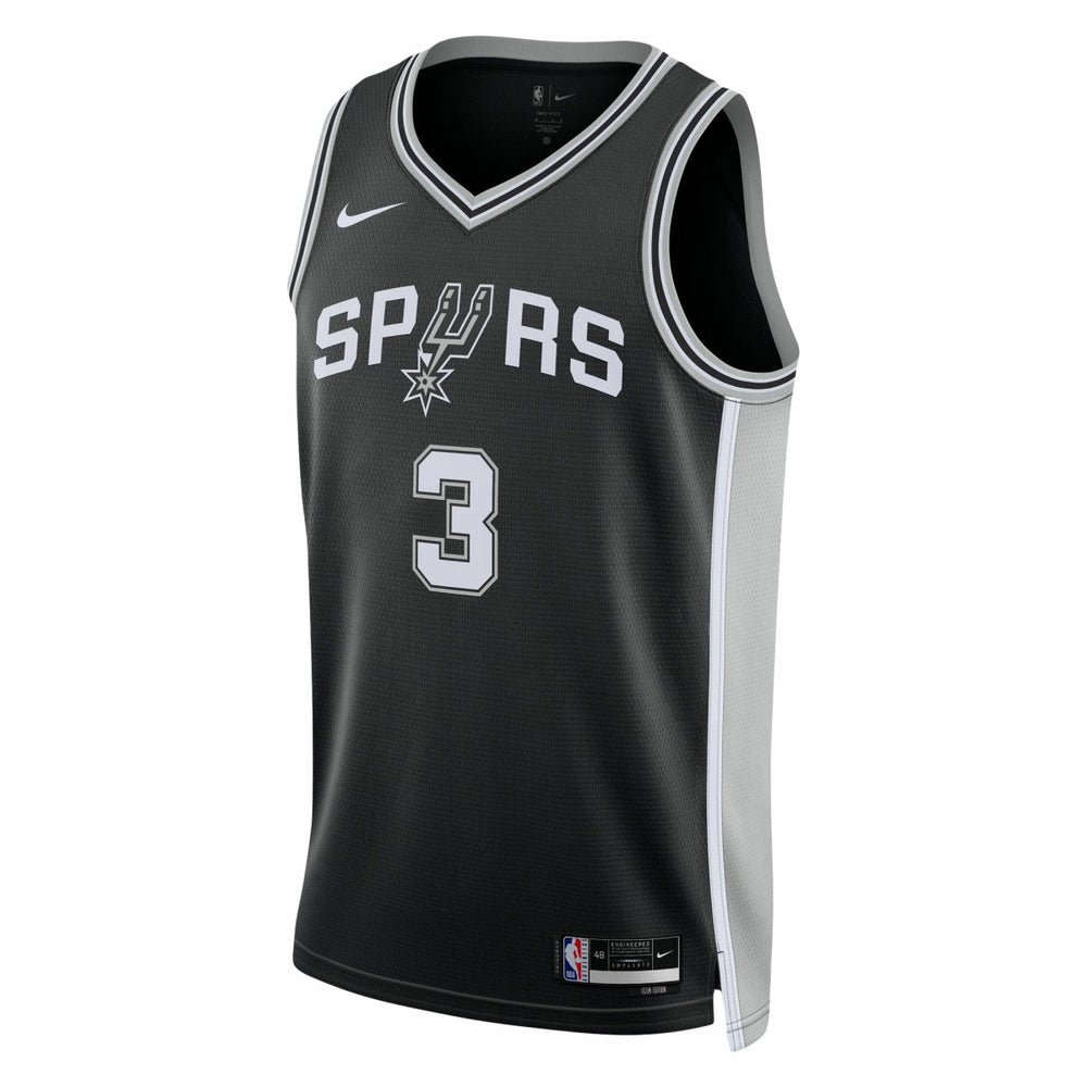 Keldon Johnson San Antonio Spurs Unisex Swingman Jersey - Icon Edition - Black discount