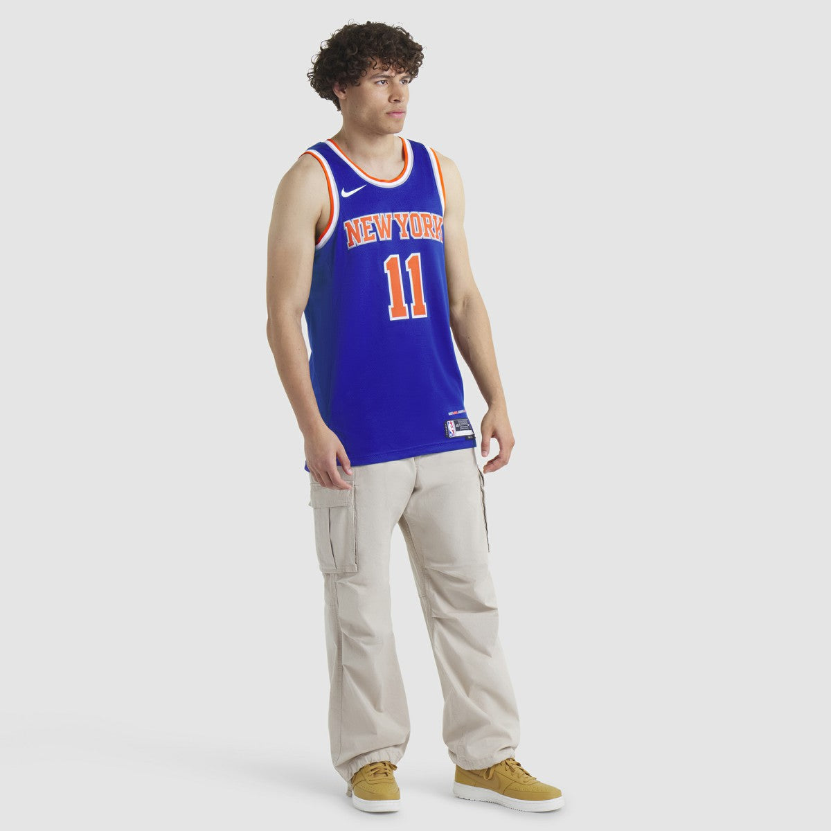Jalen Brunson New York Knicks Unisex Swingman Jersey - Icon Edition - Blue shop