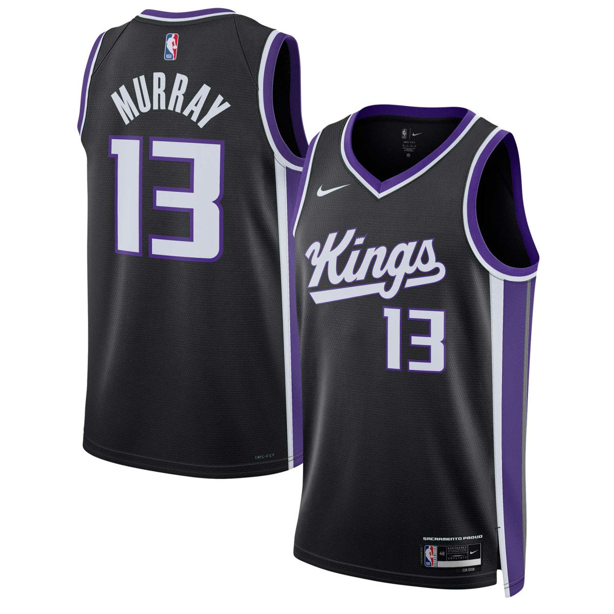 Keegan Murray Sacramento Kings Unisex Swingman Jersey - Icon Edition - Black sale