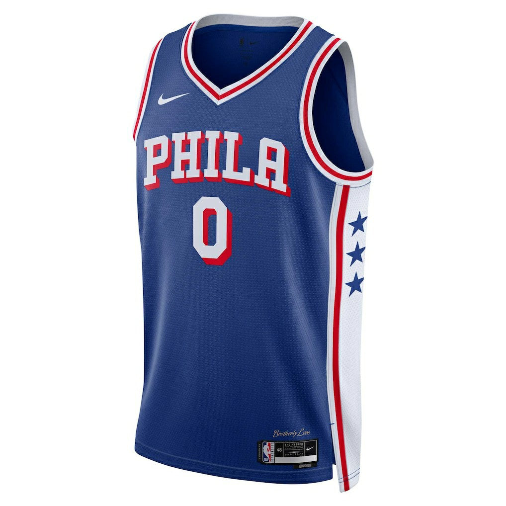 Tyrese Maxey Philadelphia 76ers Unisex Swingman Jersey - Icon Edition - Royal discount