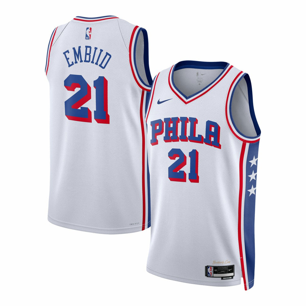 Joel Embiid Philadelphia 76ers Unisex Swingman Jersey - Association Edition - White for sale