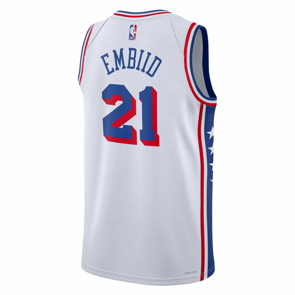 Joel Embiid Philadelphia 76ers Unisex Swingman Jersey - Association Edition - White for sale