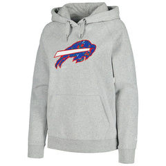 Buffalo Bills New Era Women's Floral Raglan Pullover Hoodie - Gray for sale