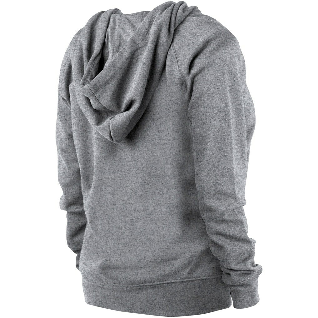 Cleveland Browns New Era Women's Floral Raglan Pullover Hoodie - Gray sale