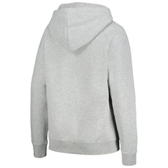 Denver Broncos New Era Women's Floral Raglan Pullover Hoodie - Gray for sale