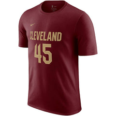 Donovan Mitchell Cleveland Cavaliers Icon 2022/23 Name & Number T-Shirt sale - Burgundy shop