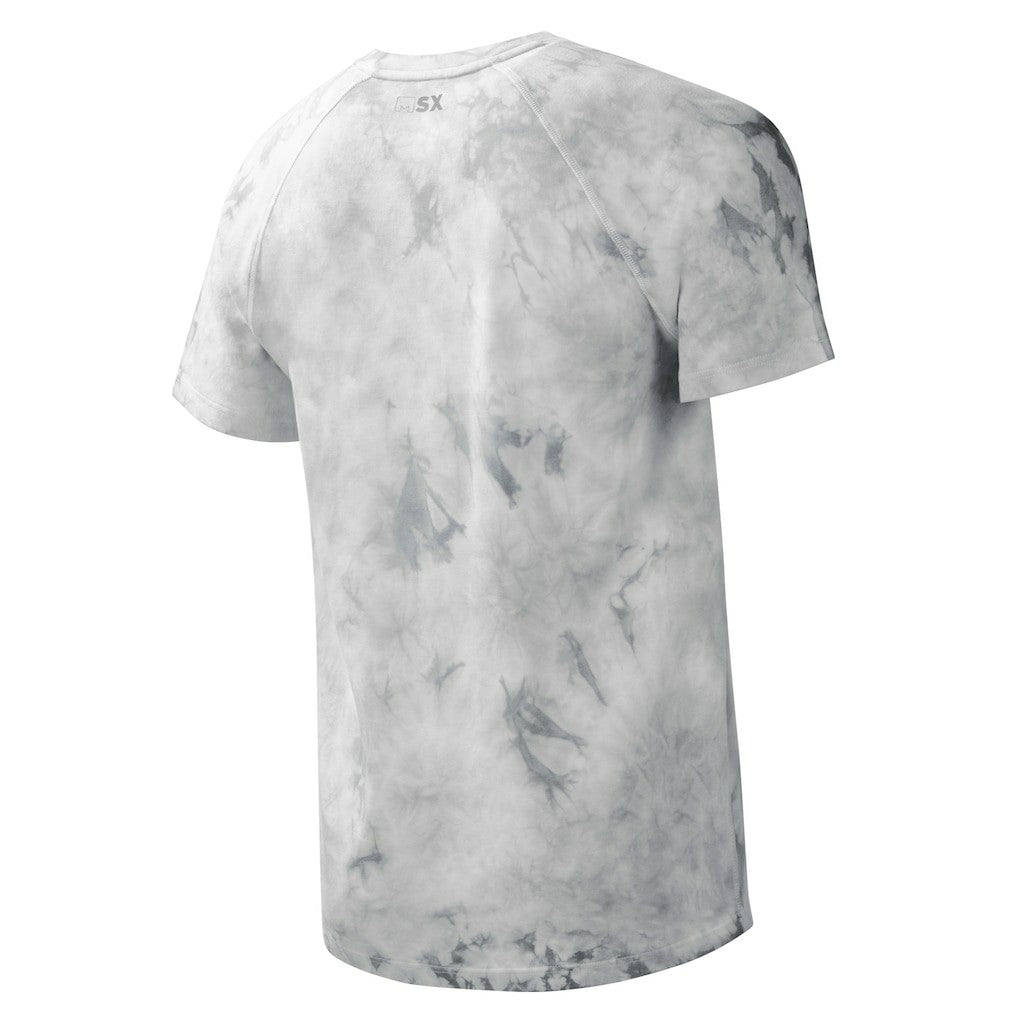 Cleveland Browns MSX by Michael Strahan Resolution Tie-Dye Raglan T-Shirt - Gray online