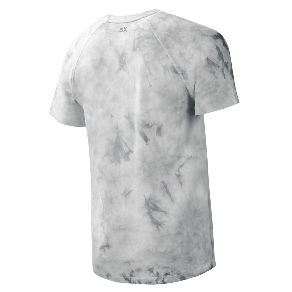 Cleveland Browns MSX by Michael Strahan Resolution Tie-Dye Raglan T-Shirt - Gray online