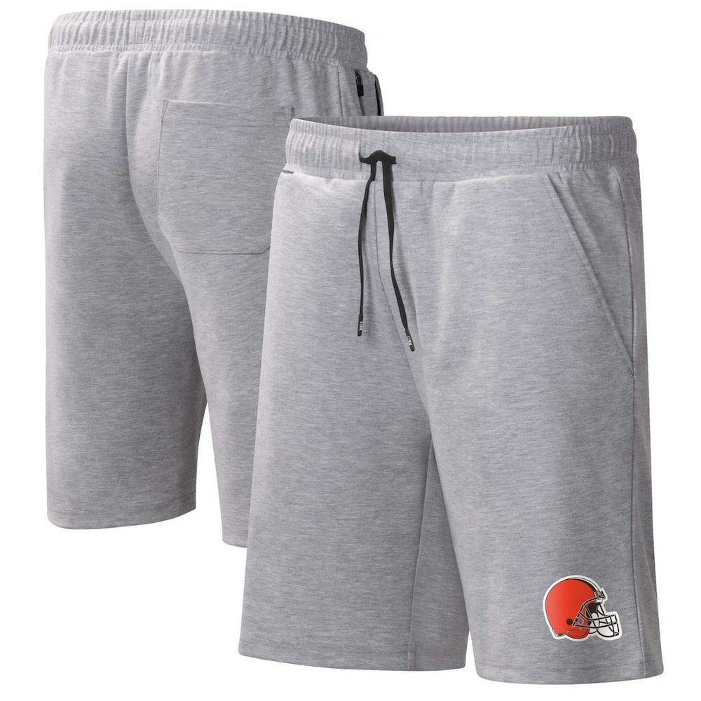 Cleveland Browns MSX by Michael Strahan Trainer Shorts - Heather Gray on sale