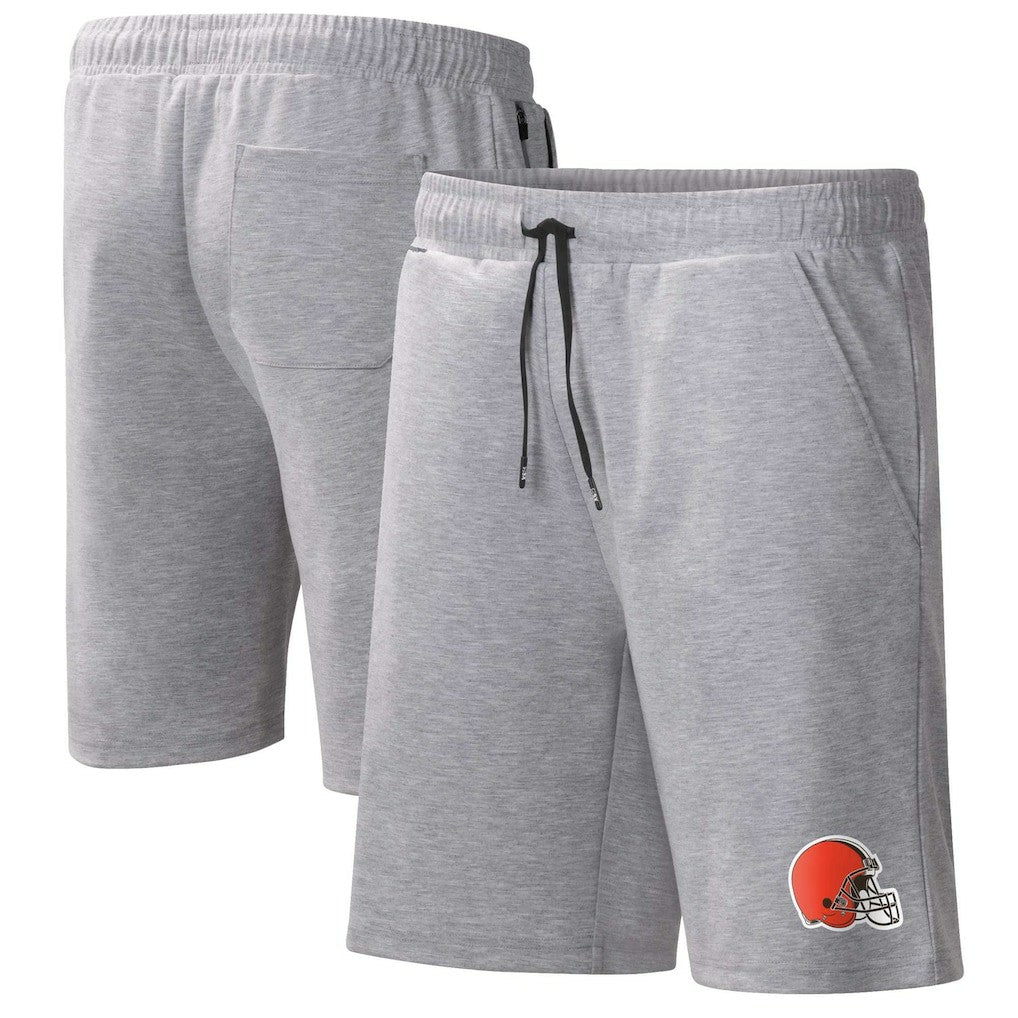 Cleveland Browns MSX by Michael Strahan Trainer Shorts - Heather Gray on sale