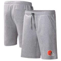 Cleveland Browns MSX by Michael Strahan Trainer Shorts - Heather Gray on sale