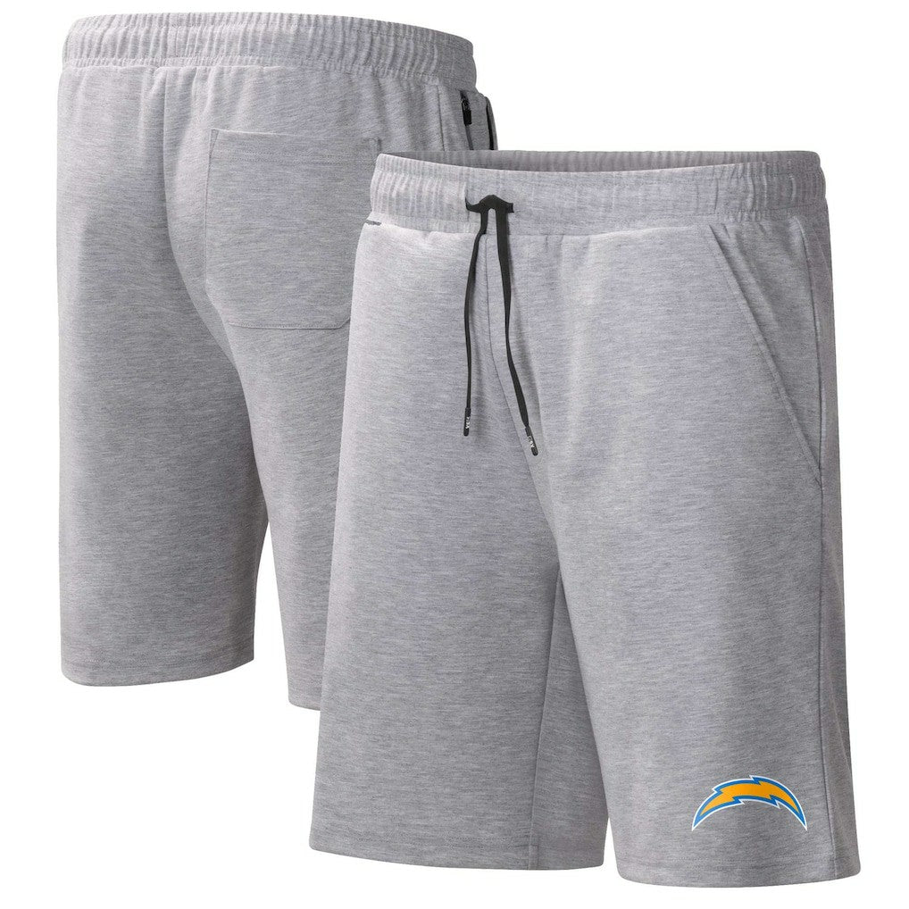 Los Angeles Chargers MSX by Michael Strahan Trainer Shorts - Heather Gray outlet