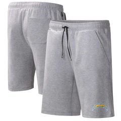 Los Angeles Chargers MSX by Michael Strahan Trainer Shorts - Heather Gray outlet