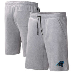Carolina Panthers MSX by Michael Strahan Trainer Shorts - Heather Gray discount