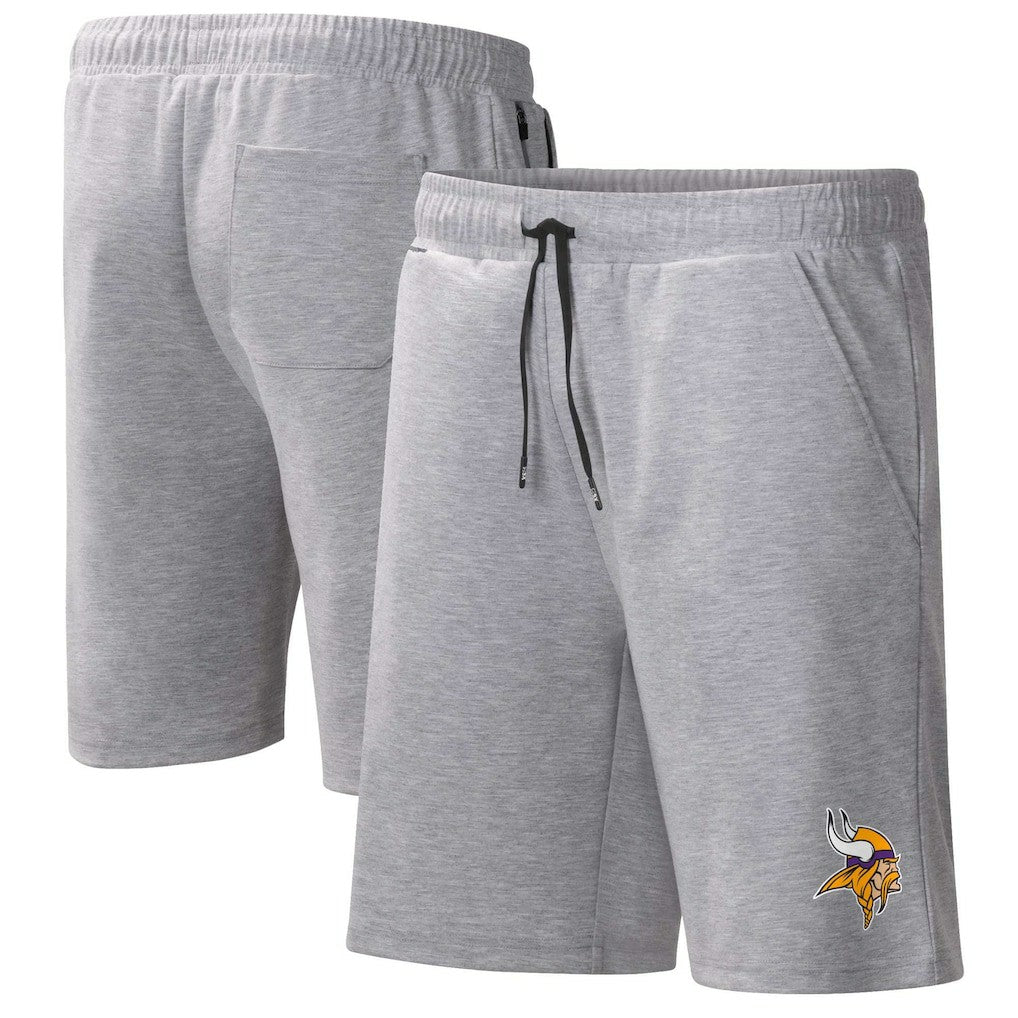 Minnesota Vikings MSX by Michael Strahan Trainer Shorts - Heather Gray sale