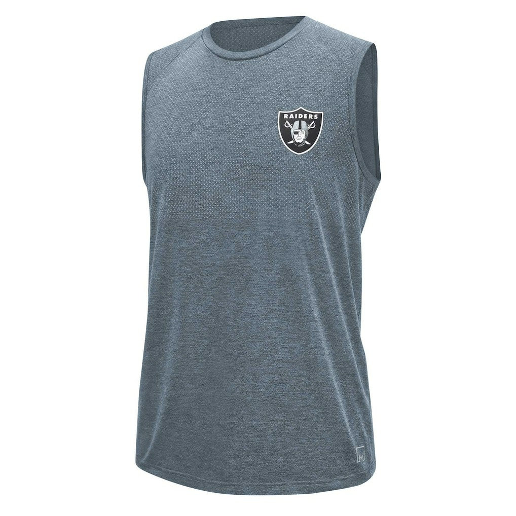 Las Vegas Raiders MSX by Michael Strahan Warm Up Sleeveless T-Shirt - Gray sale