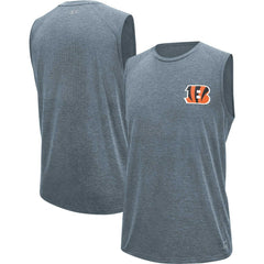 Cincinnati Bengals MSX by Michael Strahan Warm Up Sleeveless T-Shirt - Gray sale