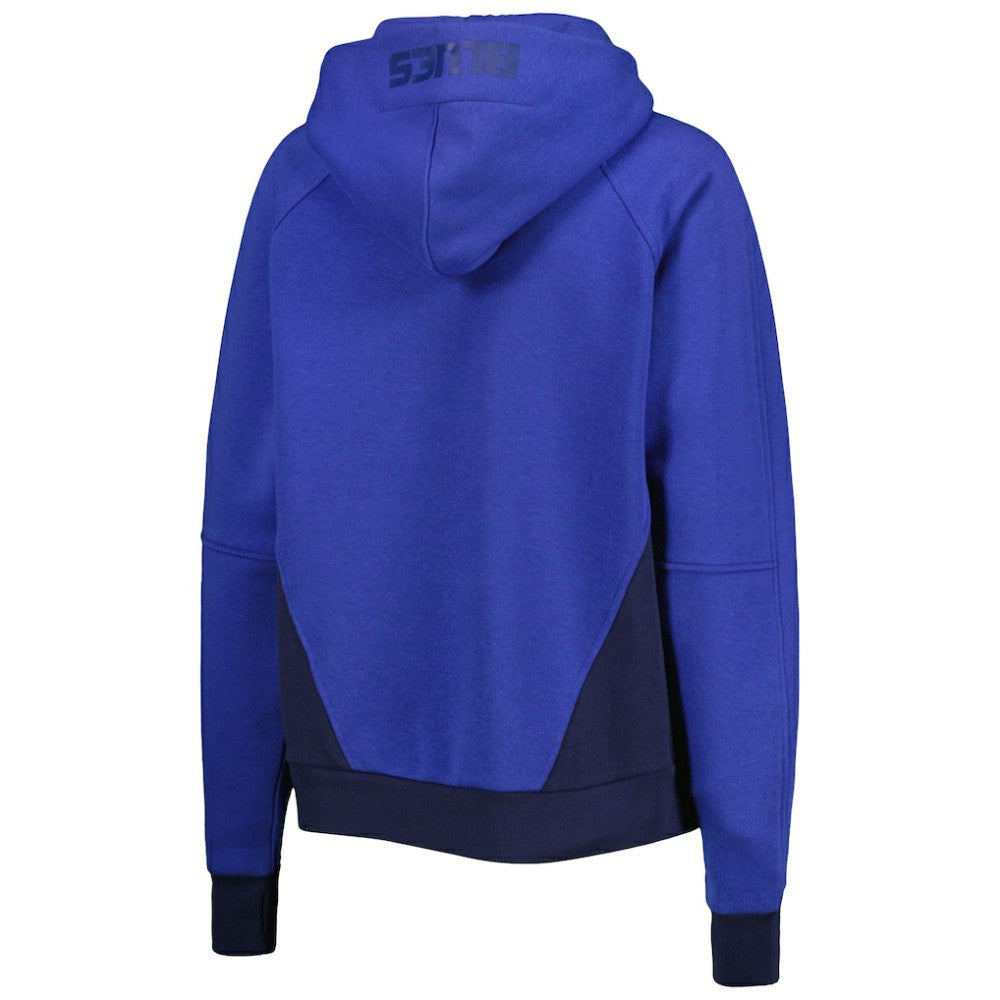 St. Louis Blues Starter Women's Wishbone Half-Zip Hoodie - Blue Hoodies