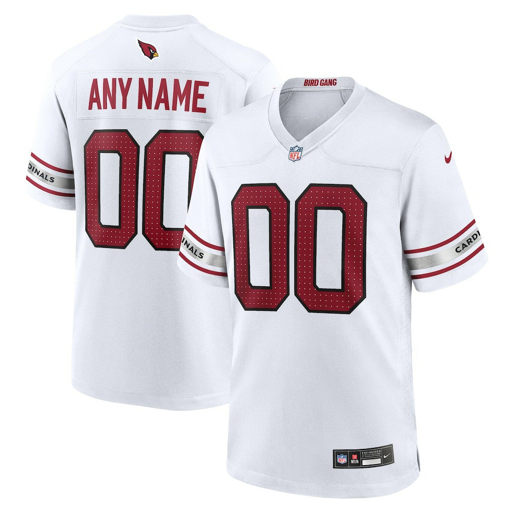 Arizona Cardinals Custom Game Jersey - White on sale
