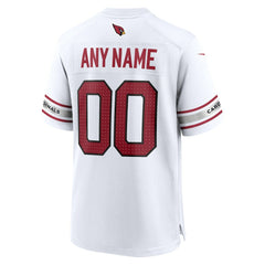 Arizona Cardinals Custom Game Jersey - White on sale