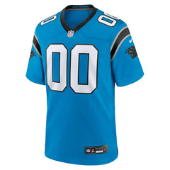 Carolina Panthers Alternate Custom Game Jersey - Blue sale