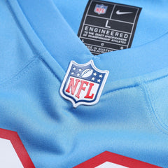 Tennessee Titans Oilers Throwback Custom Game Jersey - Light Blue outlet