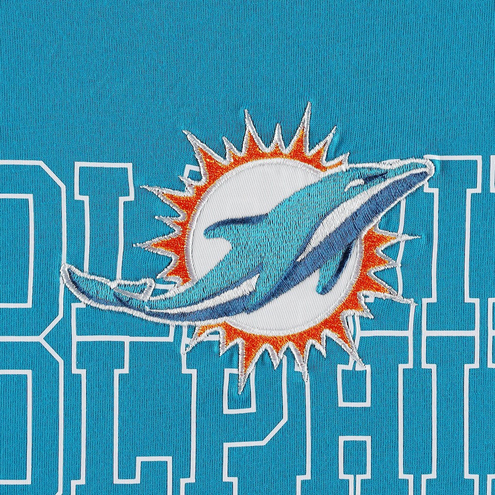Miami Dolphins Tommy Hilfiger Liam T-Shirt - Aqua sale