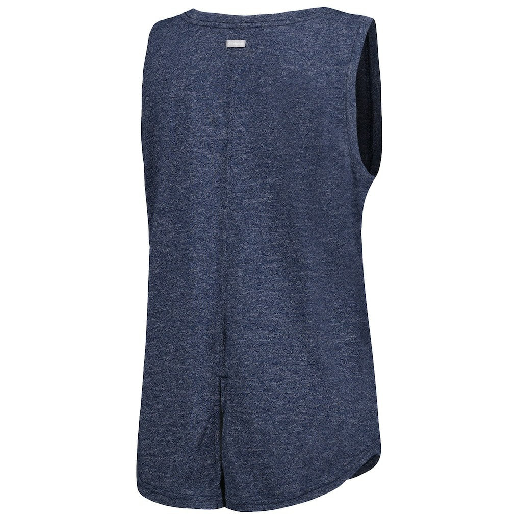 Dallas Cowboys Women's Cades Cape Omni-Wick Tri-Blend Tank Top - Navy for sale