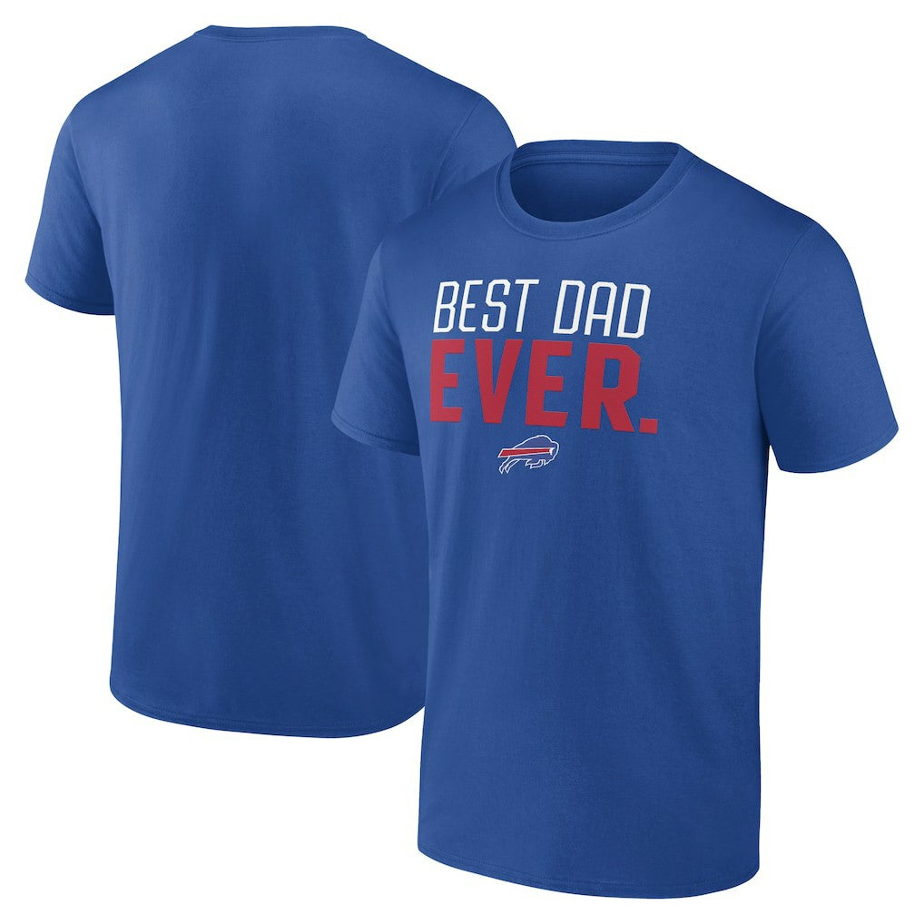 Buffalo Bills Best Dad Ever Team T-Shirt - Royal online