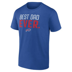 Buffalo Bills Best Dad Ever Team T-Shirt - Royal online