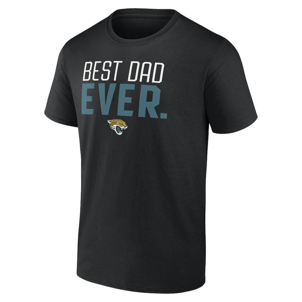 Jacksonville Jaguars Best Dad Ever Team T-Shirt - Black cheap
