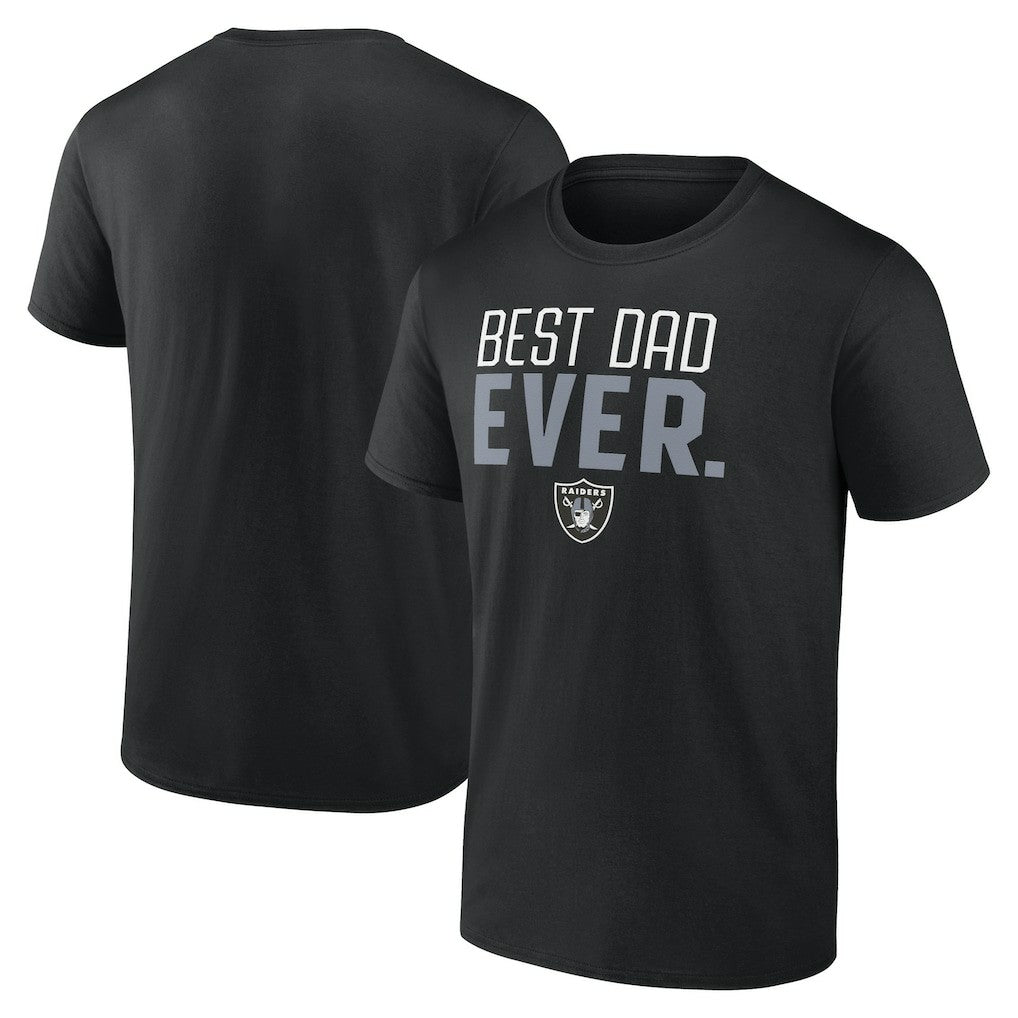 Las Vegas Raiders Best Dad Ever Team T-Shirt - Black online