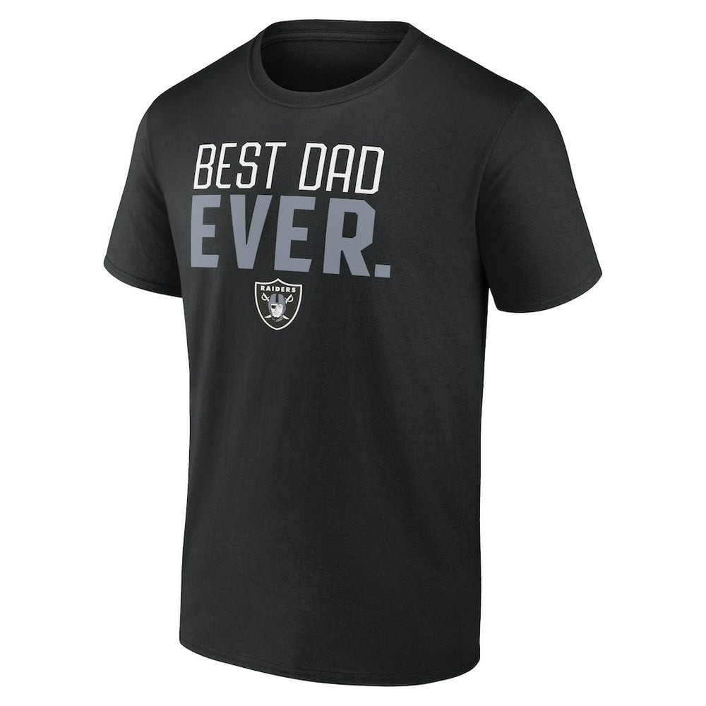 Las Vegas Raiders Best Dad Ever Team T-Shirt - Black online