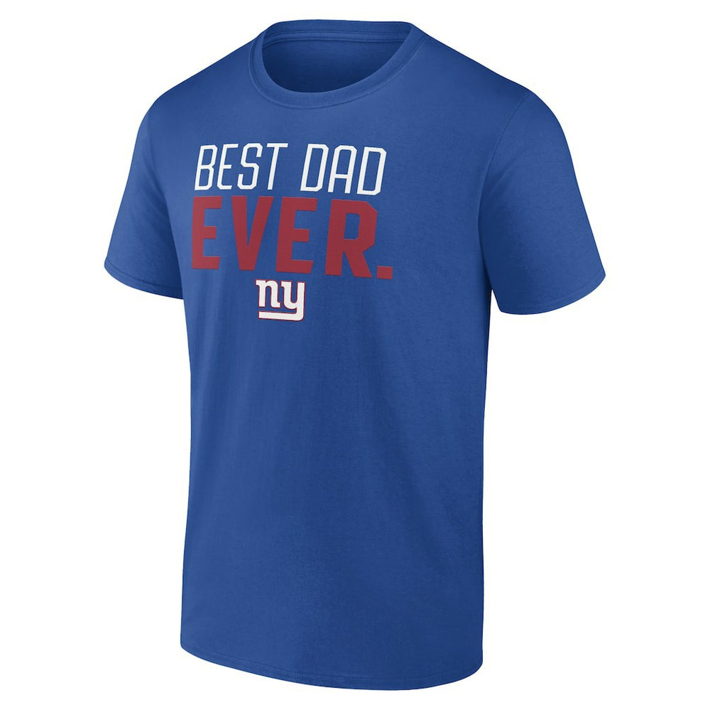 New York Giants Best Dad Ever Team T-Shirt - Royal outlet