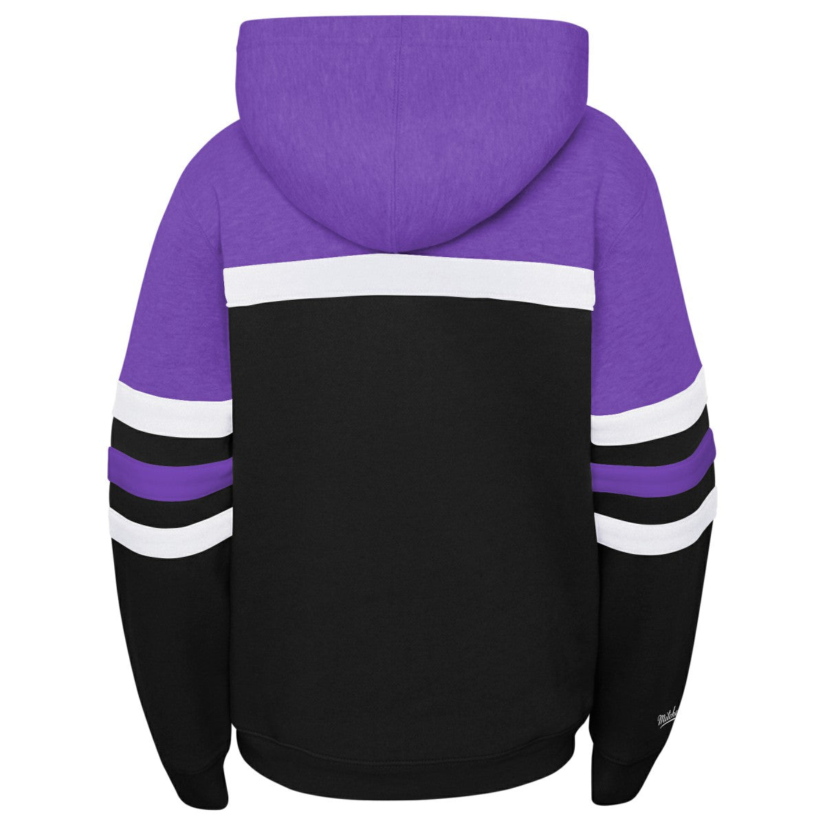 Toronto Raptors Youth Hardwood Classics Head Coach Pullover Hoodie - Purple/Heather Gray on sale