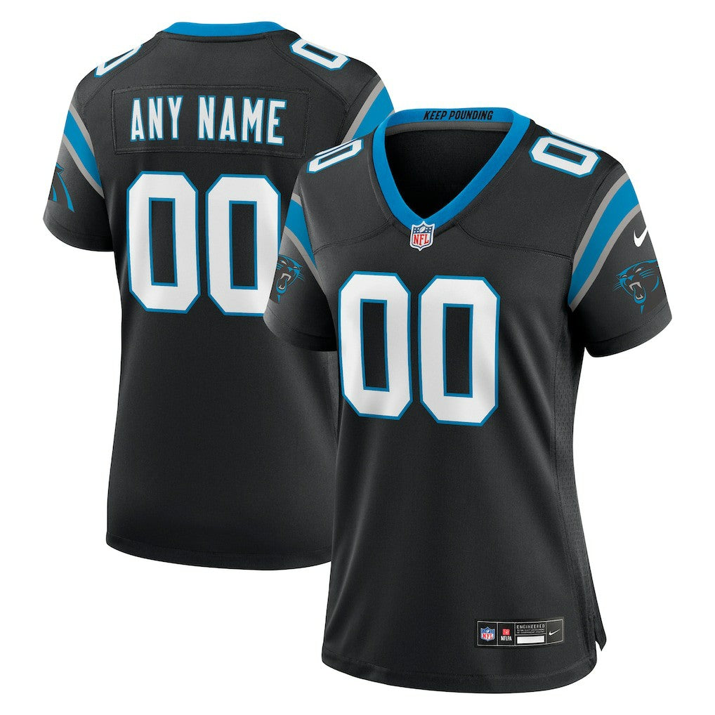 Carolina Panthers Women's Custom Game Jersey - Black online