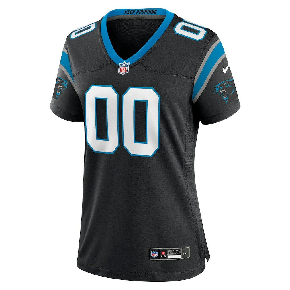 Carolina Panthers Women's Custom Game Jersey - Black online