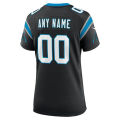 Carolina Panthers Women's Custom Game Jersey - Black online