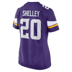 Duke Shelley Minnesota Vikings Women's Home Game Player Jersey - Purple discount